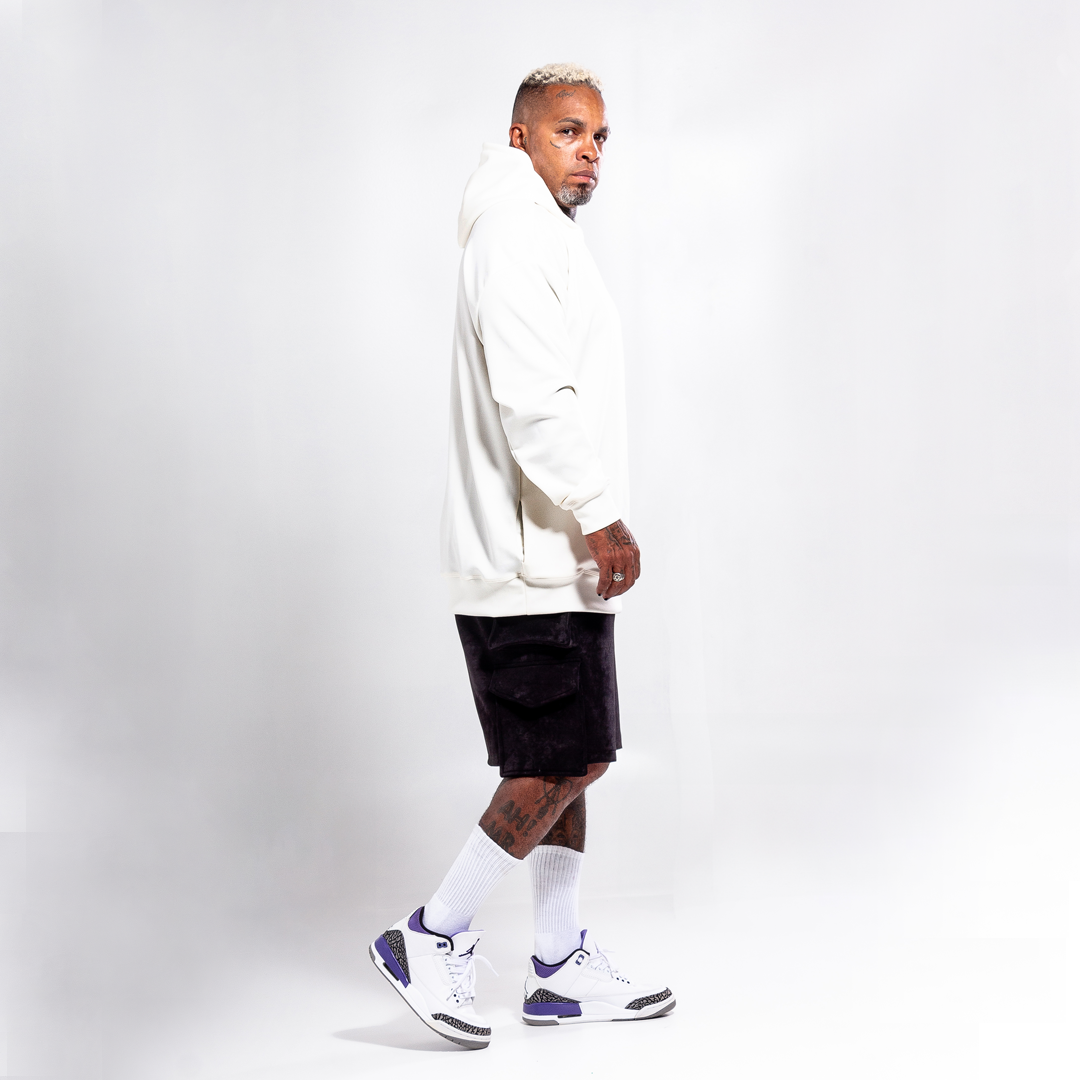 Moletom em neoprene off white