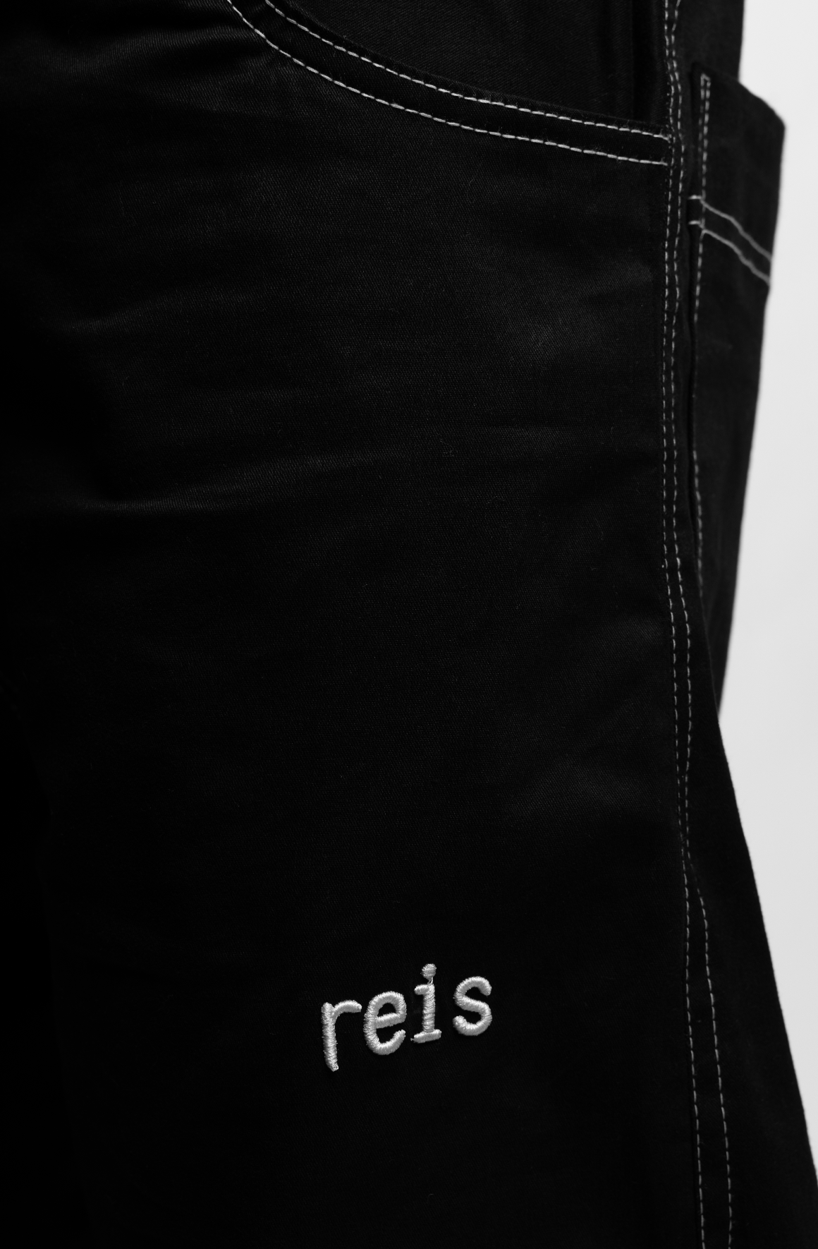 Jeans loose fit preto