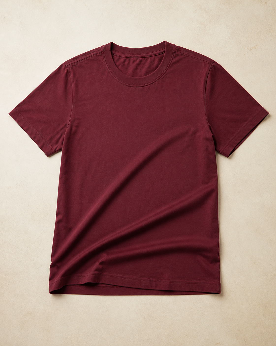 Camiseta Básica Marsala frente
