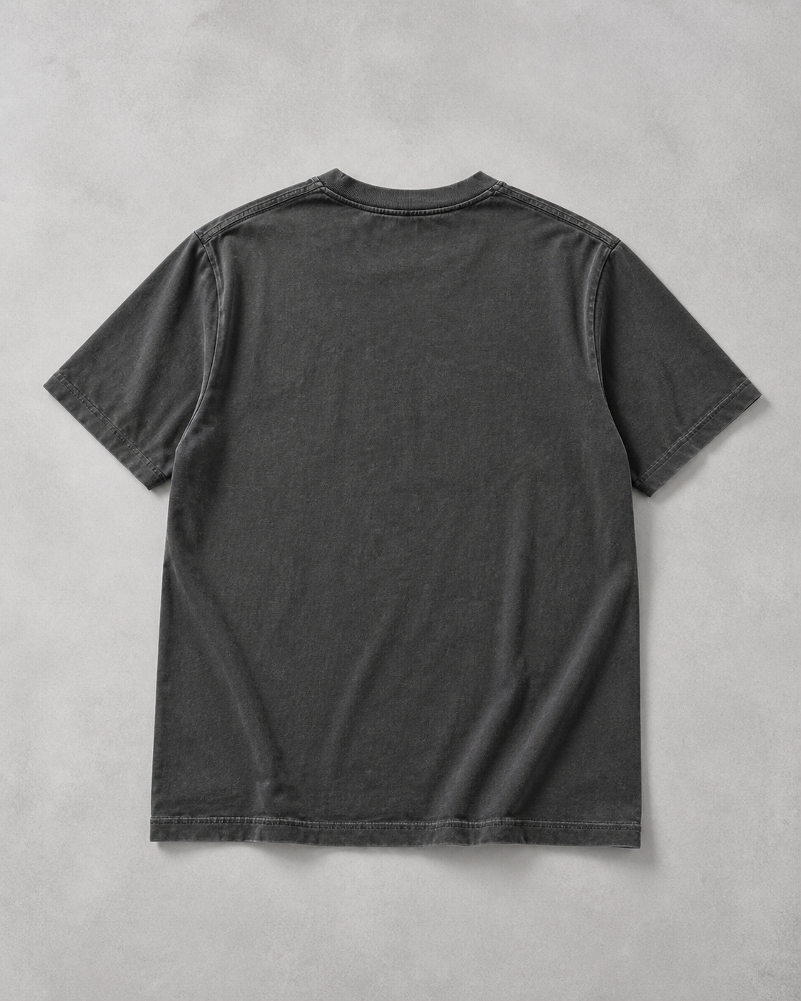 Camiseta Básica Chumbo costas